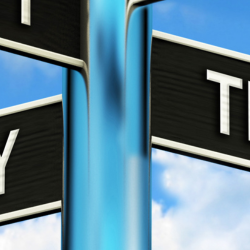 Identity and trust sign for Protecting Your Online Identity