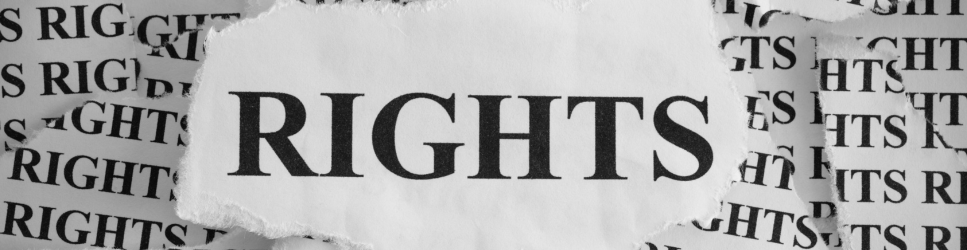Rights printed on paper.