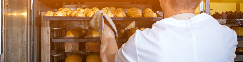 Picture of bread being baked