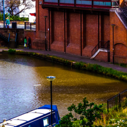 Image of Chester canal and city centre
