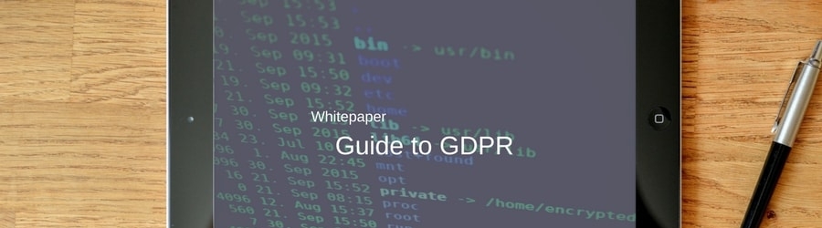 Guide to GDPR