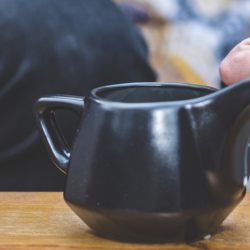 Image of professionals drinking tea