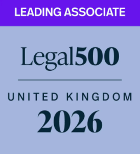 Legal 500 2026 Leading Associate Logo