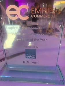 DTM Legal recognised as Law Firm of the Year
