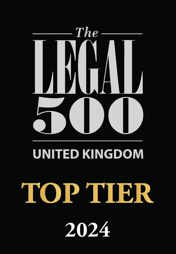 Legal 500 Top Tier Firm 2024