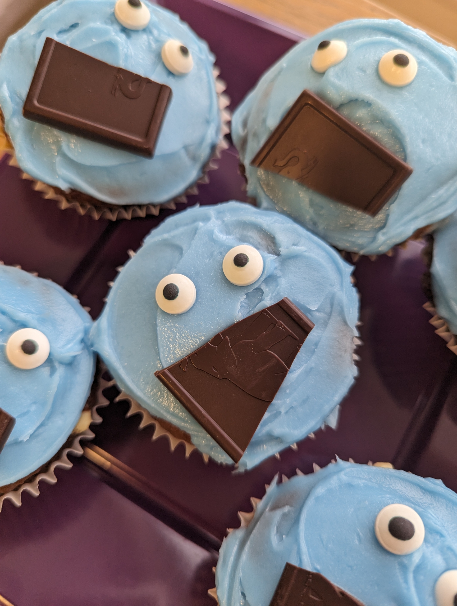 Cookie Monster Cakes for NWCR