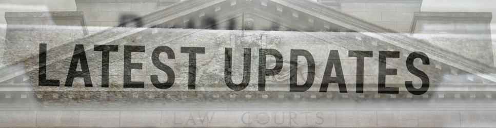 Header image which reads LatestUpdate with an image of a courthouse exterior