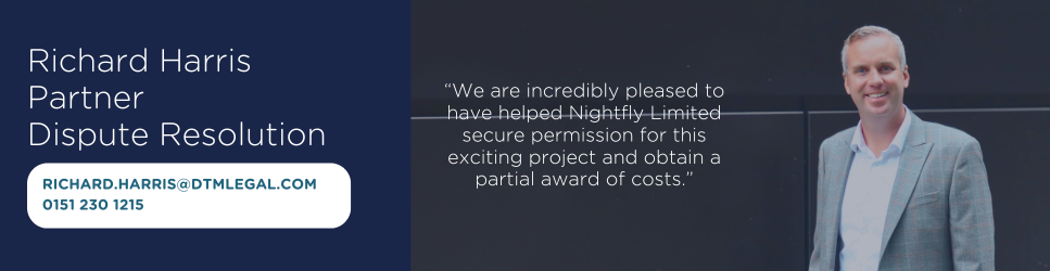 Nightfly Press Release Quote from Richard Harris, Dispute Resolution Solicitor