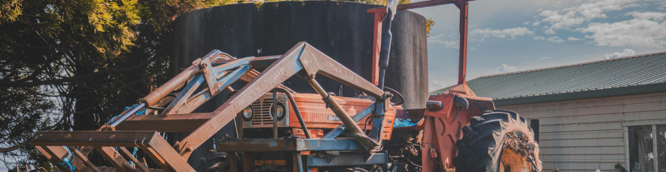 Header image for Ball & Anor v Fulton - Old tractors and farm buildings