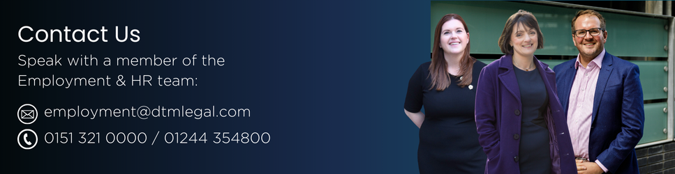 Employment & HR Team Photos with Contact details. Staff from Chester and Liverpool together.