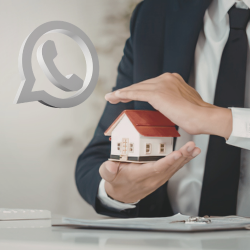 Can you give your property away via WhatsApp?