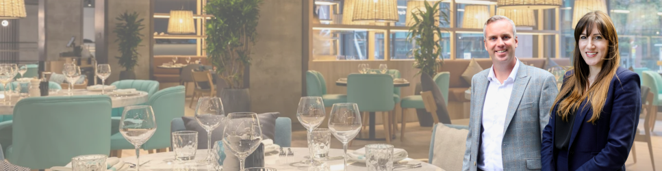 Image of Skybar Liverpool with Richard Harris and Kate Roberts.