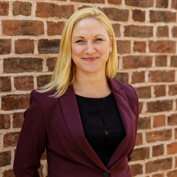 Heather Lally, Partner, Trusts & Estates, Photographed outside DTM Legal in Chester