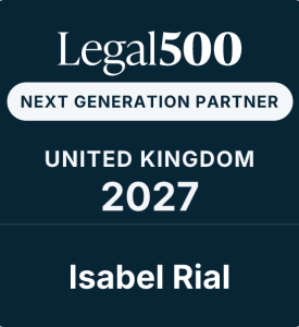 Legal 500 isabel rial next generation partner commercial property liverpool 2027 logo