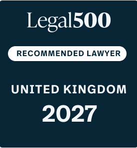 RECOMMENDED LAWYER Legal 500 Logo 2027