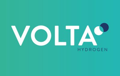 VOLTA logo on gradient
