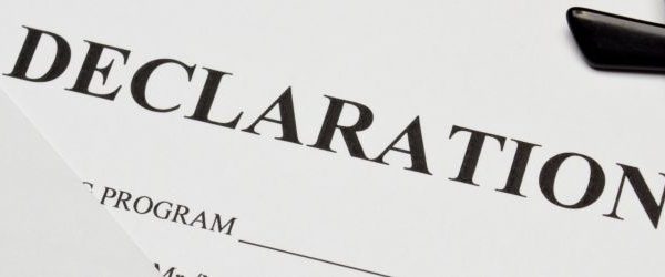 Statutory Declaration Header Image