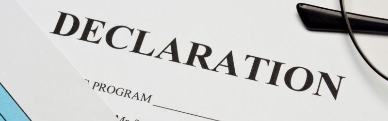 Statutory Declaration Header Image