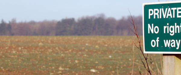 Prevent third parties acquiring rights over your land!